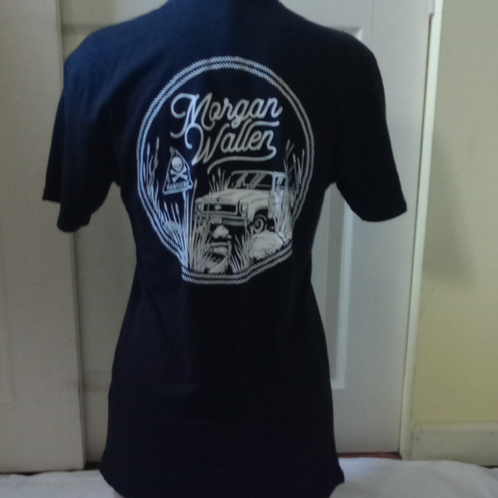 Next Level margan Wallen  Black Concert T-Shirt, Small